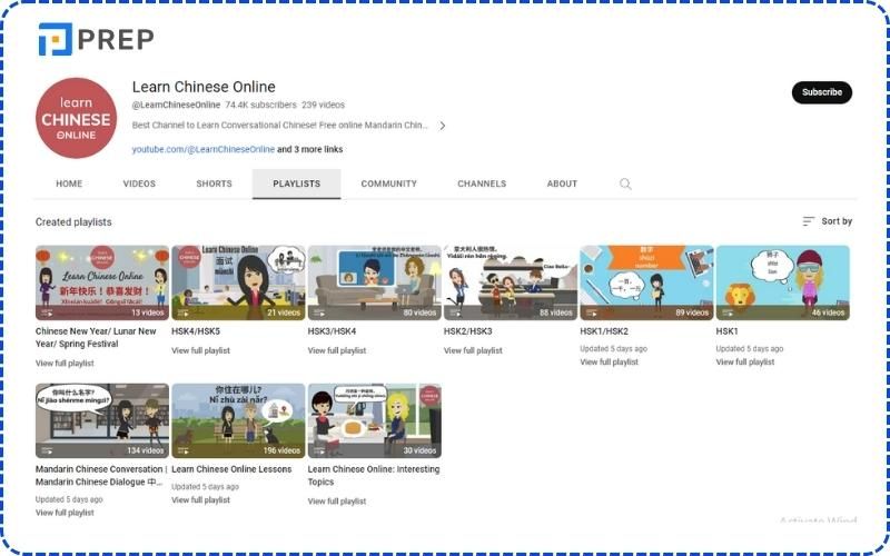 Khóa học tiếng Trung giao tiếp miễn phí tại Learn Chinese Online
