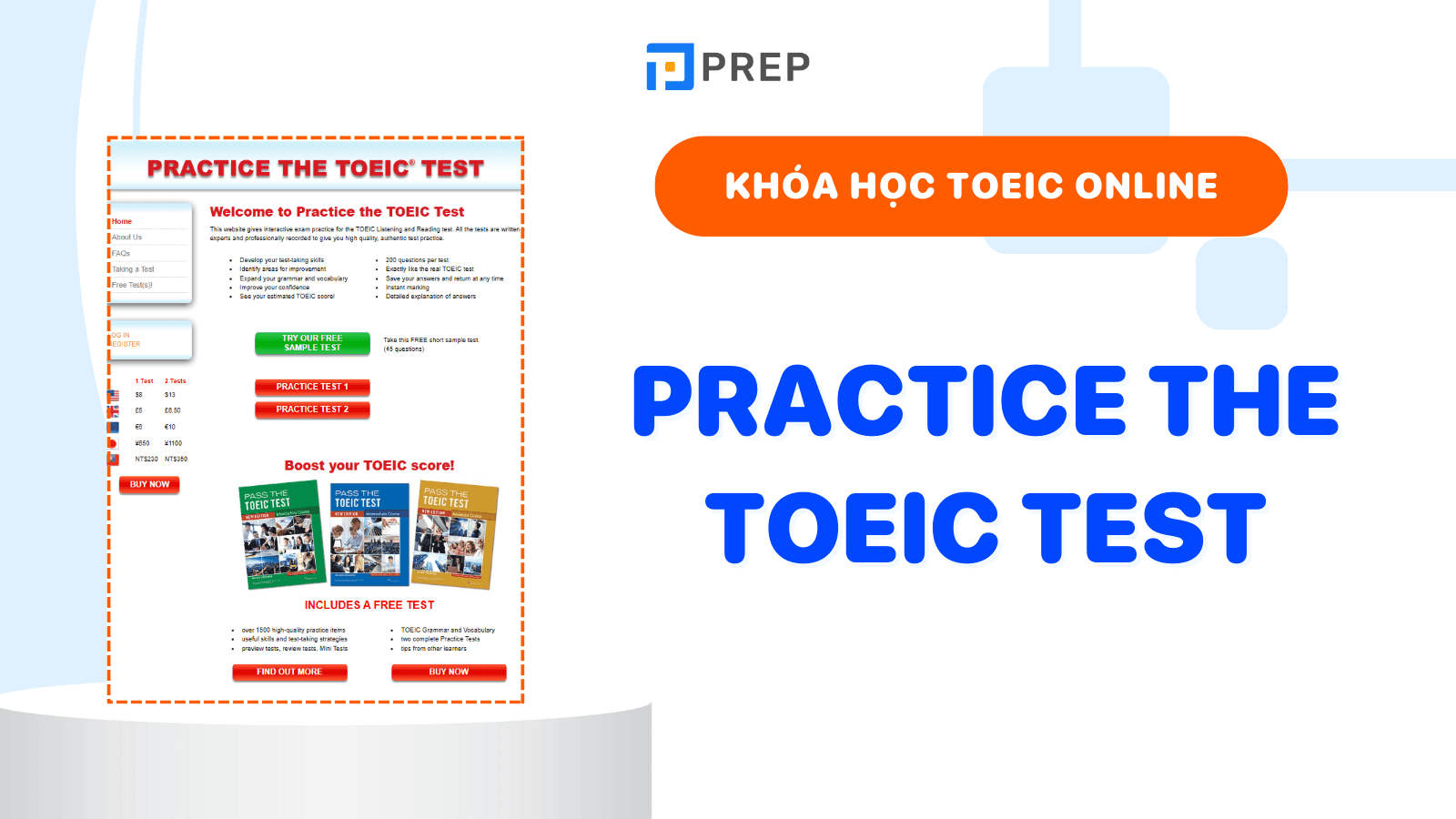 khóa học TOEIC online