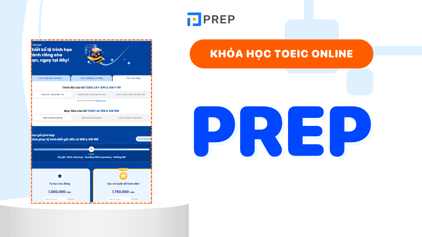 khóa học TOEIC online