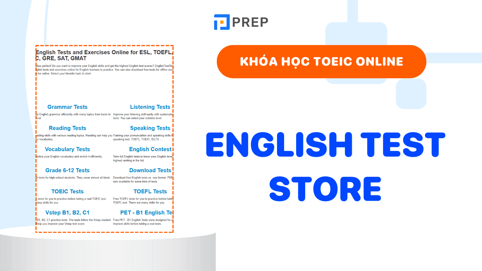 khóa học TOEIC online