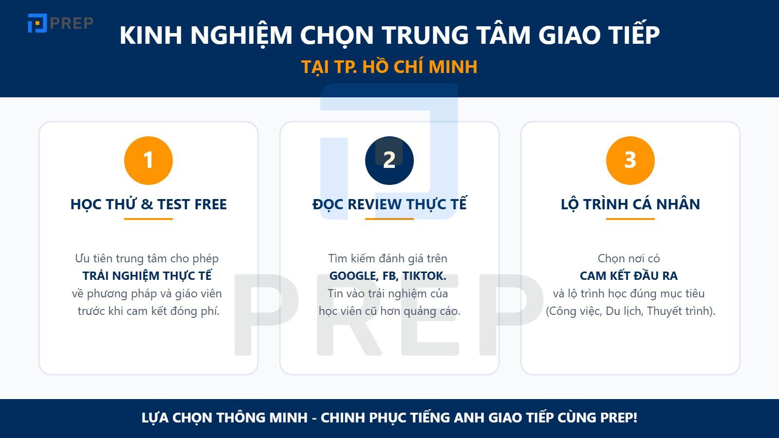 Kinh nghiệm chọn trung tâm học giao tiếp tiếng Anh tại TPHCM