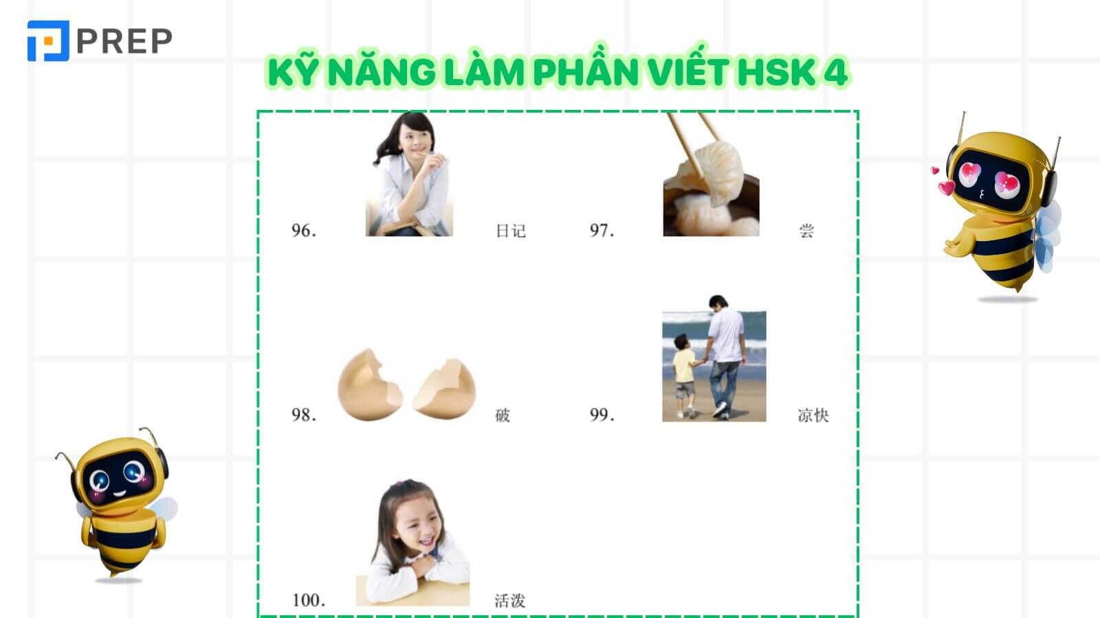 Kỹ năng làm phần viết HSK 4