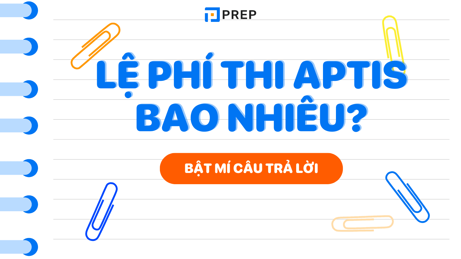 Lệ phí thi Aptis