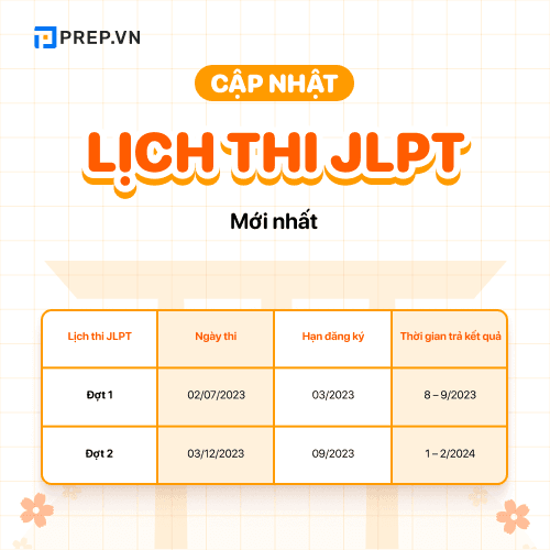 Nên thi JLPT vào tháng mấy?