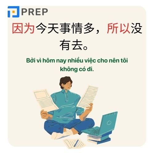 Liên từ chỉ mối quan hệ nguyên nhân kết quả