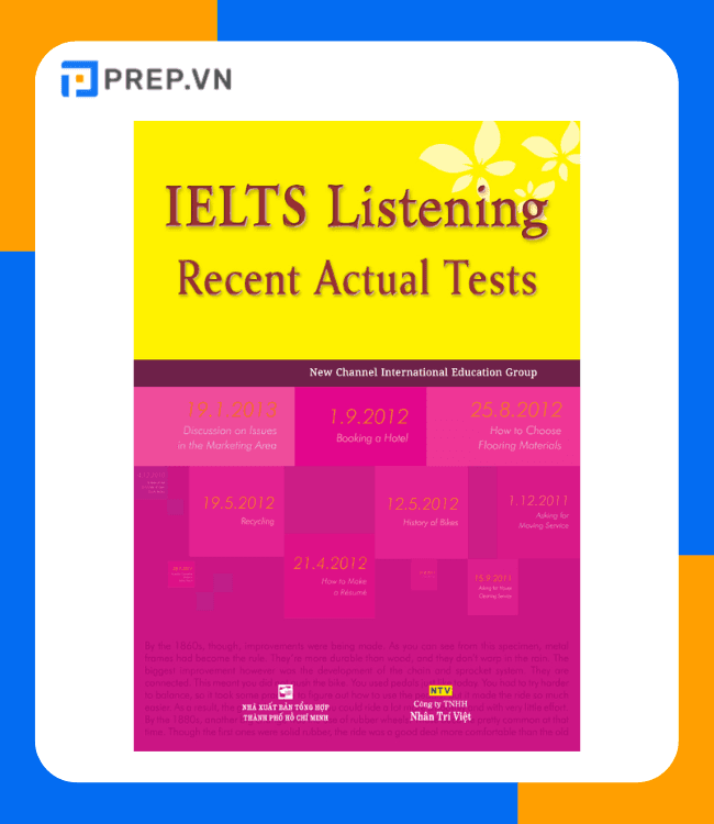 Sách Listening IELTS Recent Actual Test