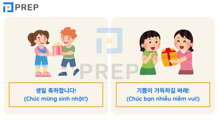 lời bài hát chúc mừng sinh nhật tiếng Hàn