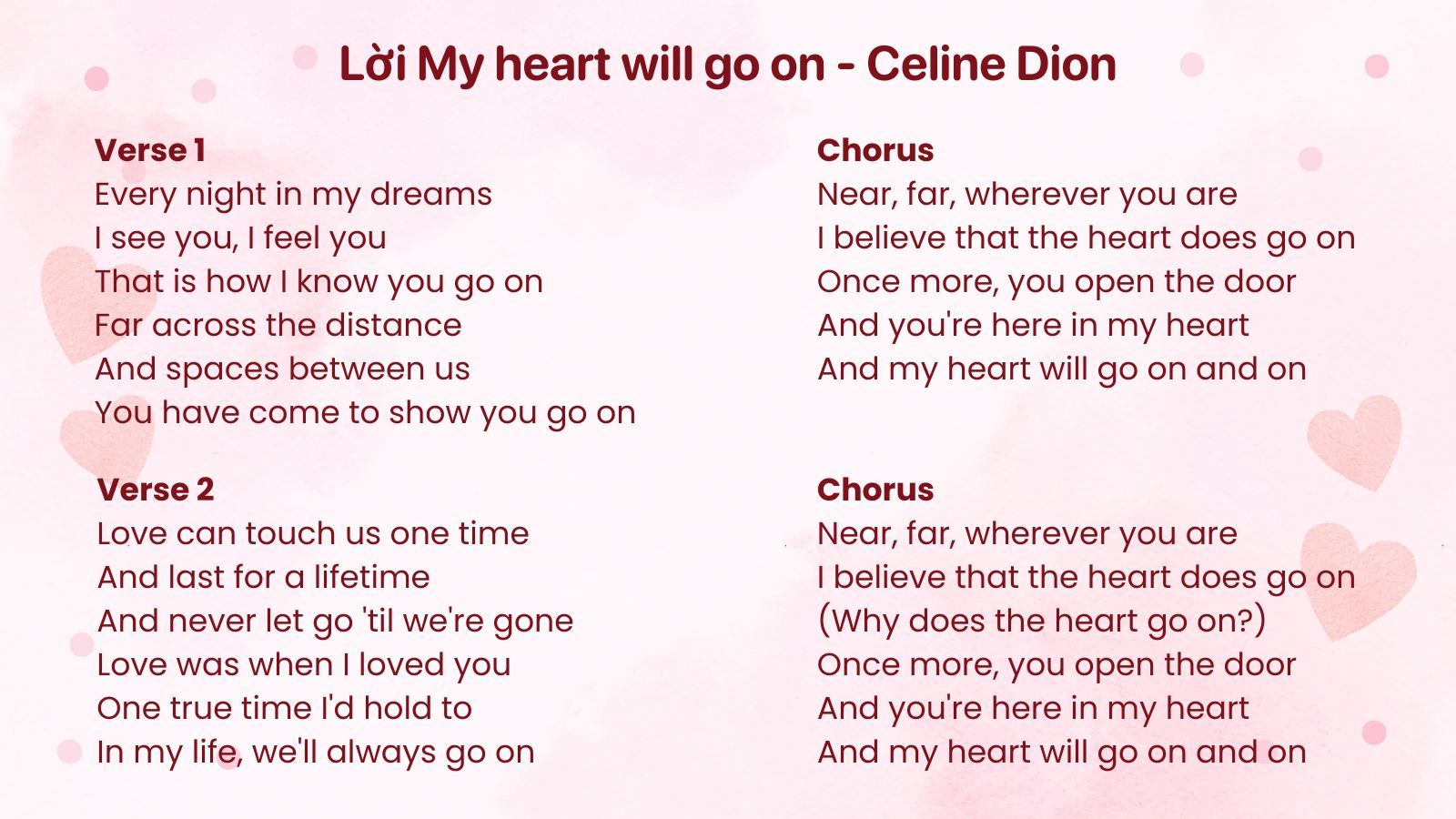 Lời bài hát