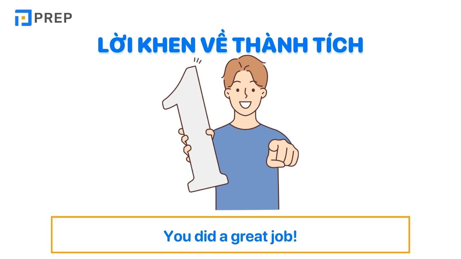 Lời khen tiếng Anh về thành tích