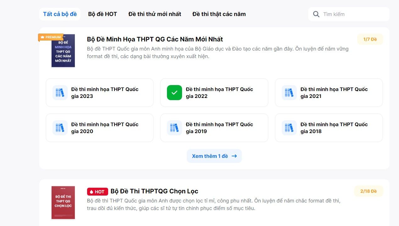 Luyện thi tiếng Anh đầu vào cùng Prep