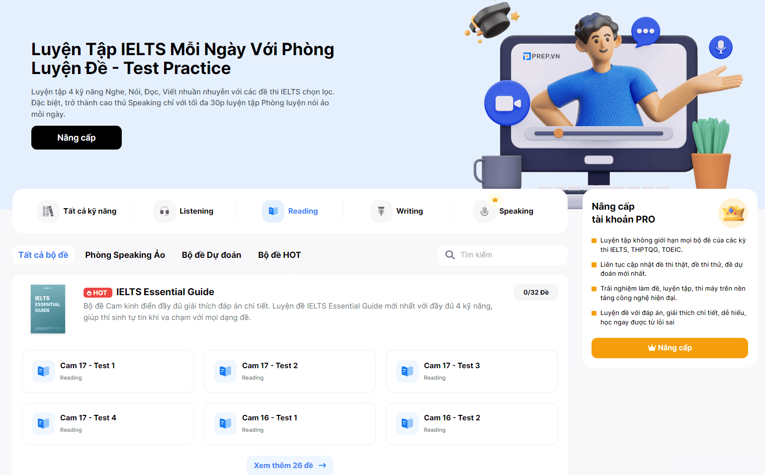 Bài tập dạng Matching Information IELTS Reading cùng Test Practice