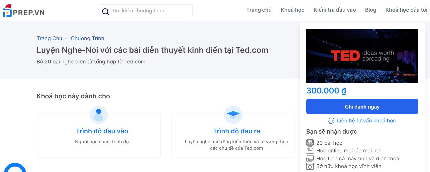 Luyện Nghe - Nói với các bài diễn thuyết kinh điển tại Ted.com
