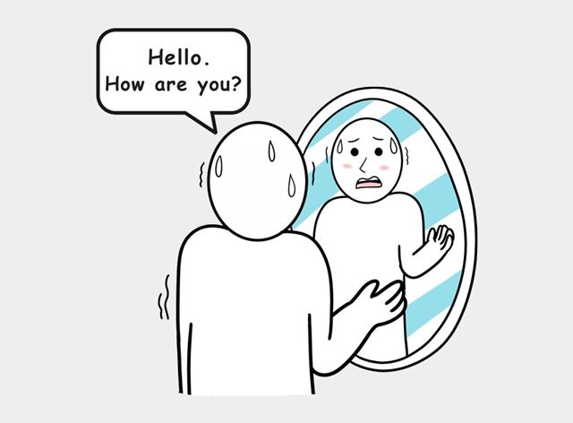 Luyện nói trước gương