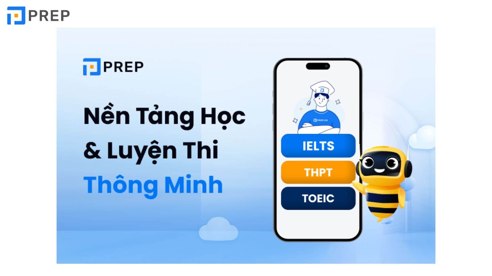 Nền tảng học và luyện thi thông minh PREP