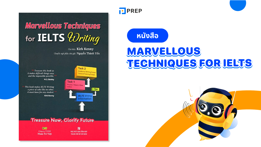 รีวิวหนังสือ Marvellous Techniques for IELTS Writing - เทคนิคการเขียนเพื่อคะแนนสูง