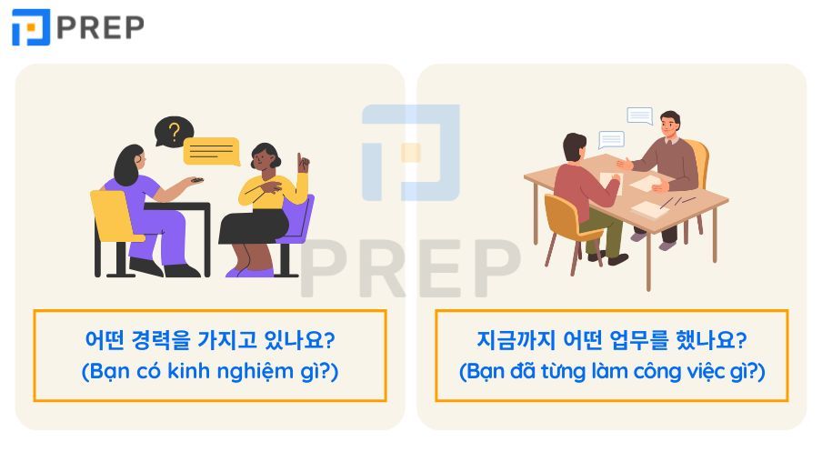 phỏng vấn tiếng Hàn
