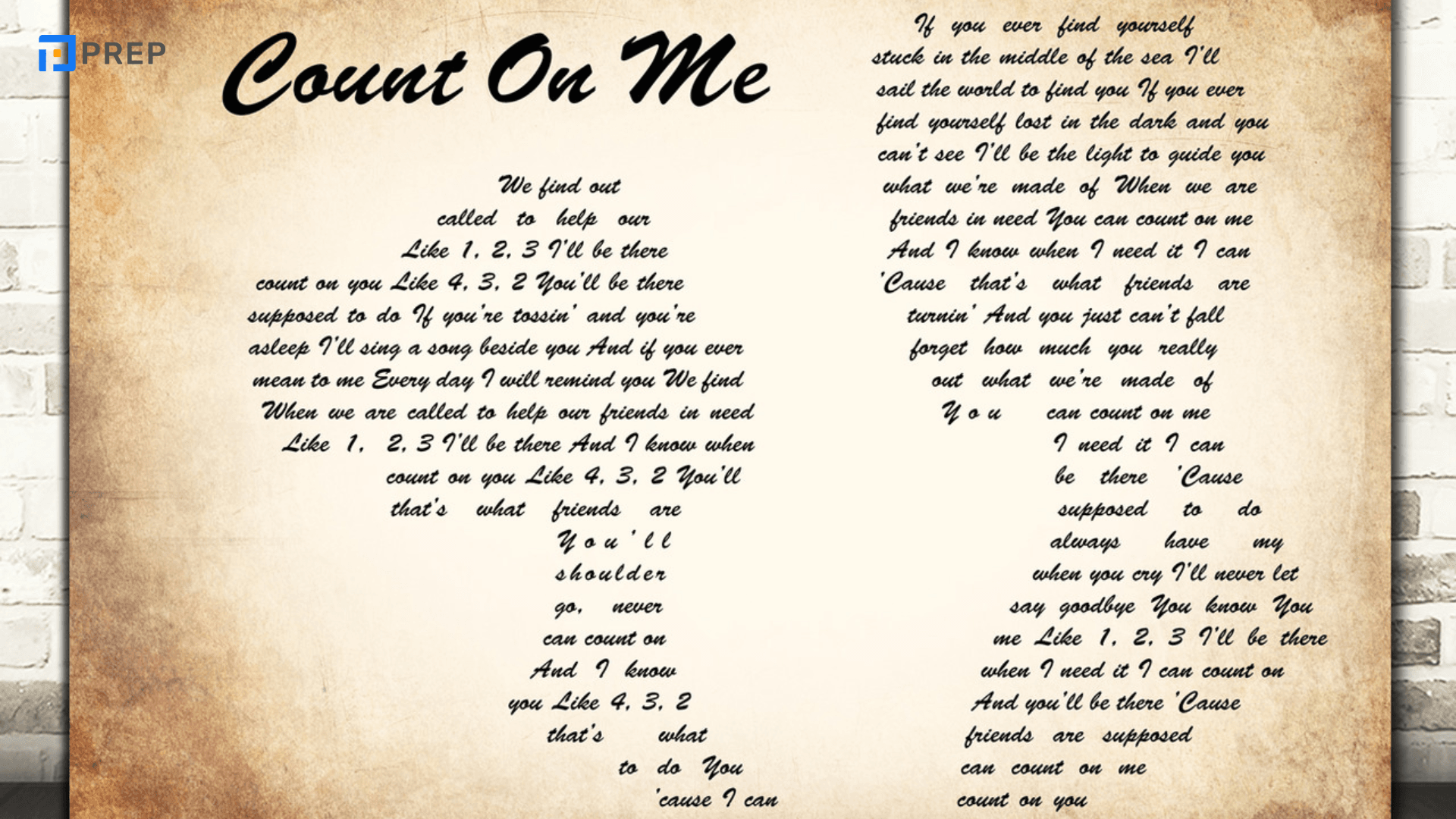 เพลงอังกฤษความหมายดีๆๆ ฟังเพราะ ซึ้งใจ และช่วยฝึกภาษา