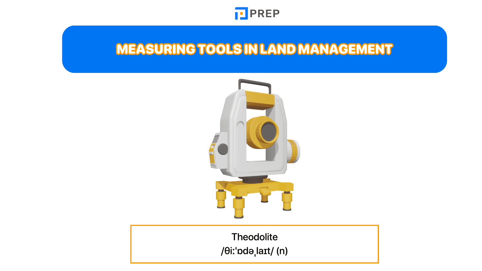 Measuring tools in land management