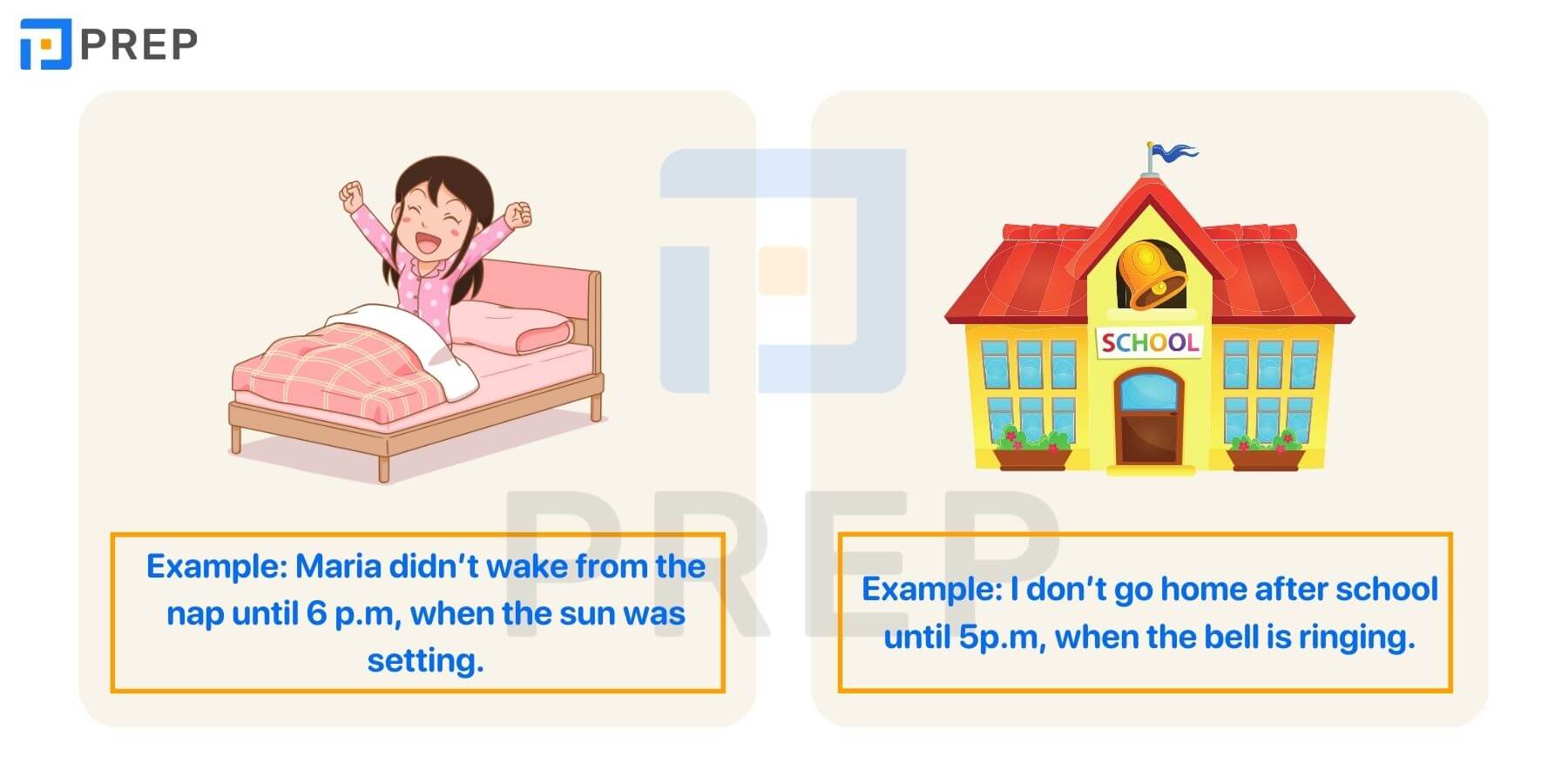 Mệnh đề tính từ phải mô tả cho danh từ trong mệnh đề độc lập