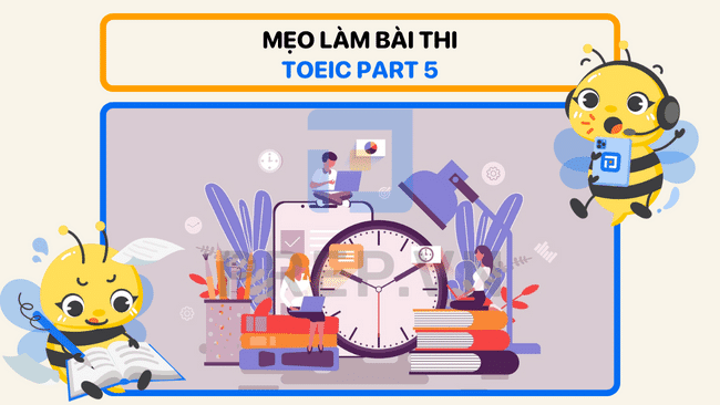 mẹo làm bài thi toeic part 5, mẹo thi toeic part 5