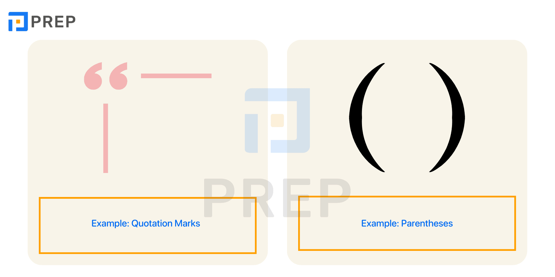 Mid-Sentence Punctuation Marks