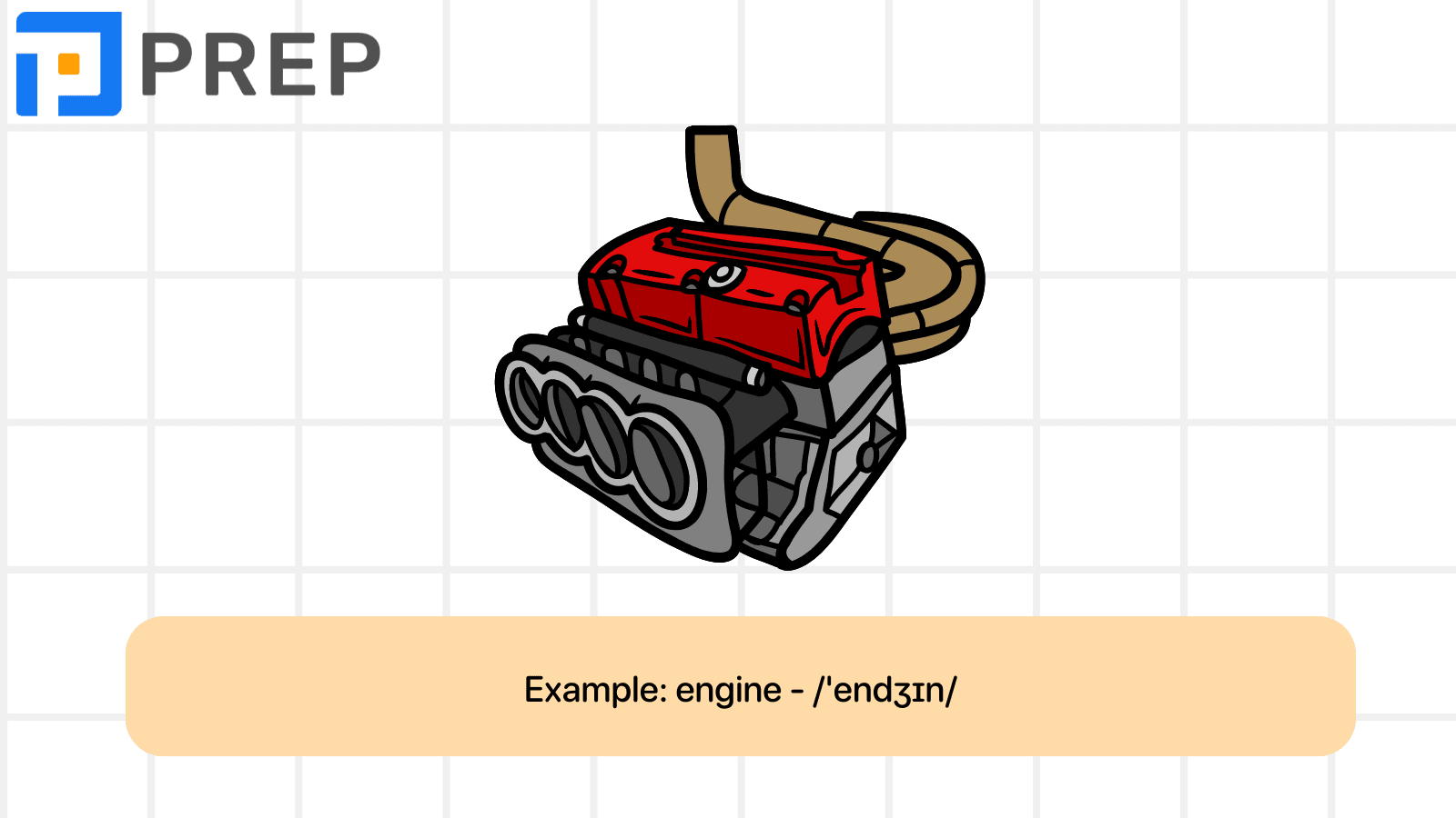Motorbike component vocabulary: Internal components