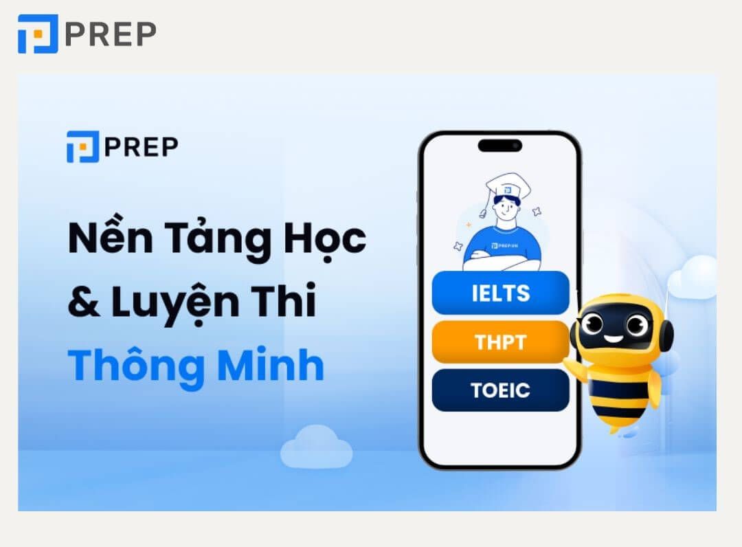 Nền tảng học & luyện thi thông minh PREP