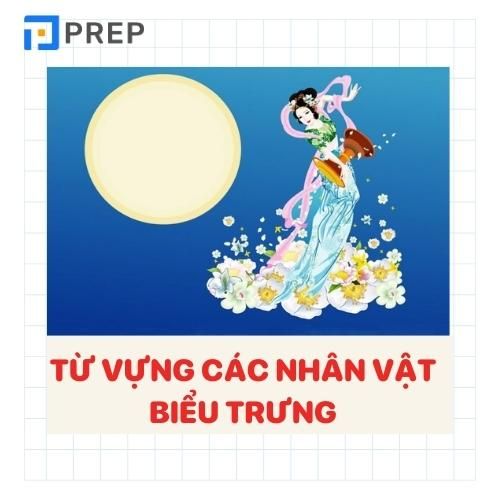 Từ vựng nhân vật biểu trưng tết Trung Thu tiếng Trung