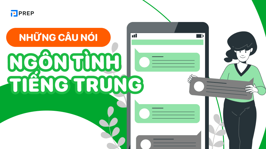 những câu nói ngôn tình tiếng trung
