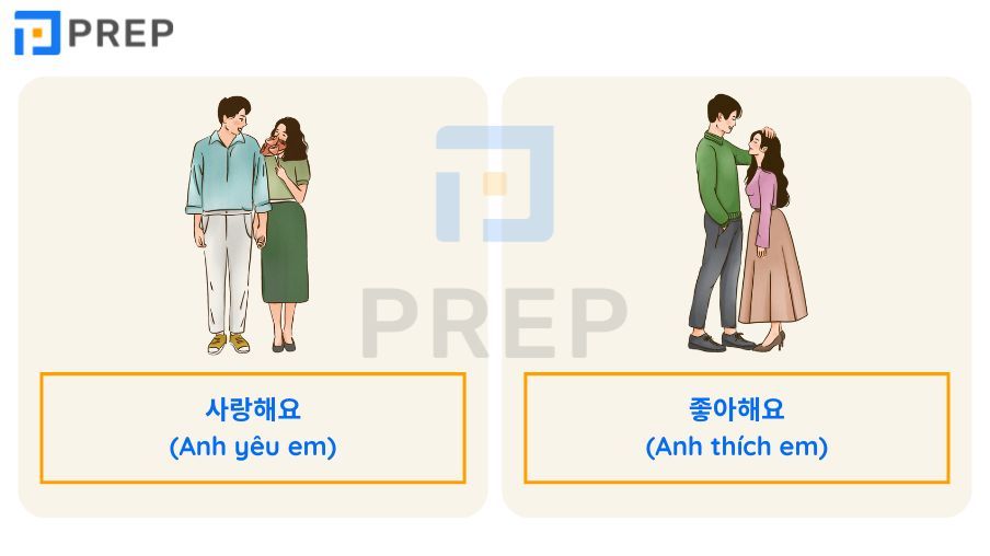 Câu nói tiếng Hàn hay về tình yêu
