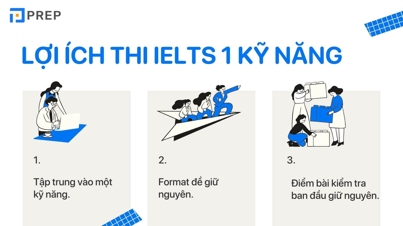 Những lợi ích khi thi IELTS một kỹ năng
