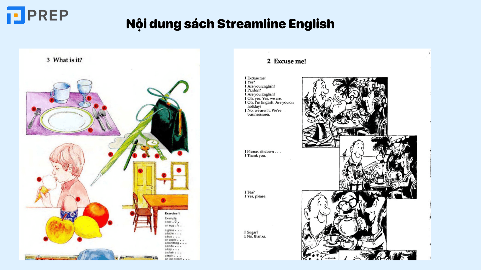 Những nội dung chính trong sách Streamline English