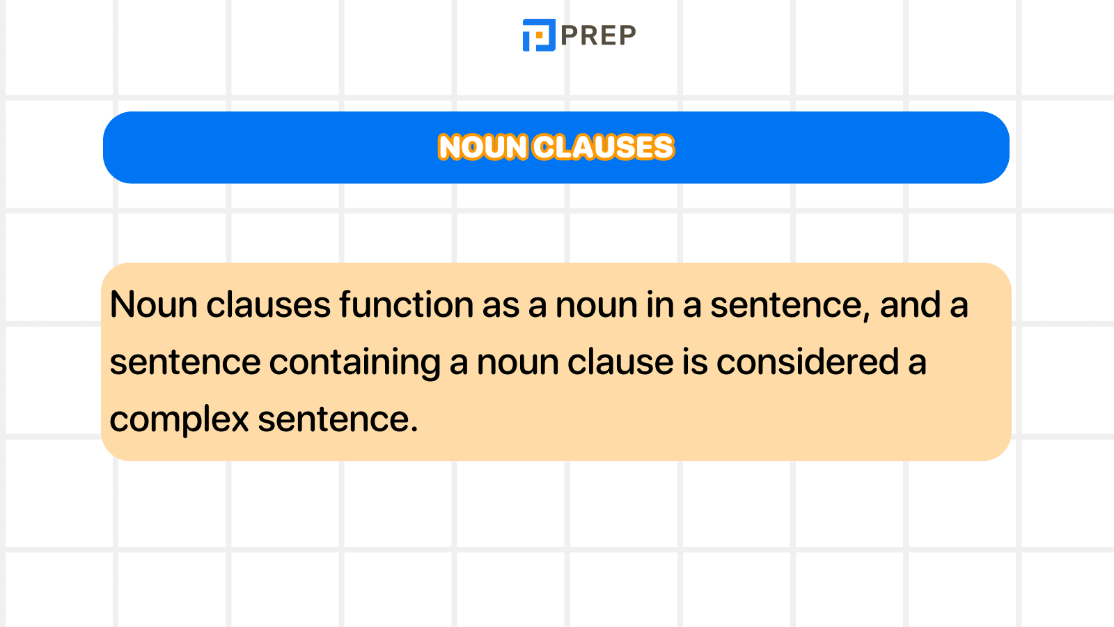 Noun clauses
