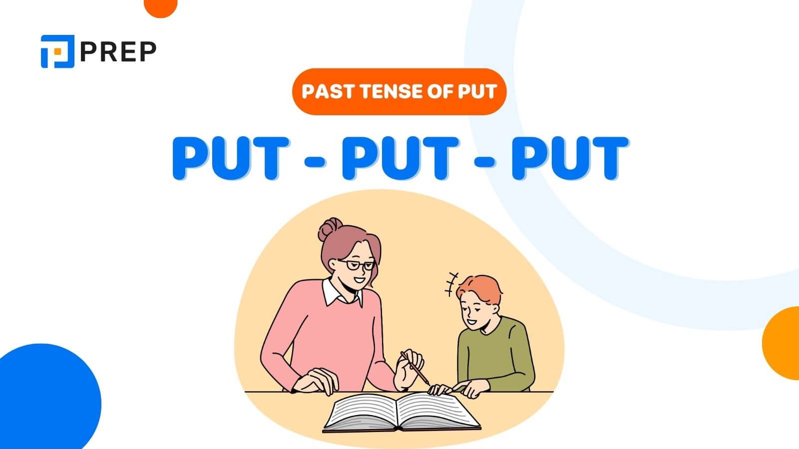 past tense of put