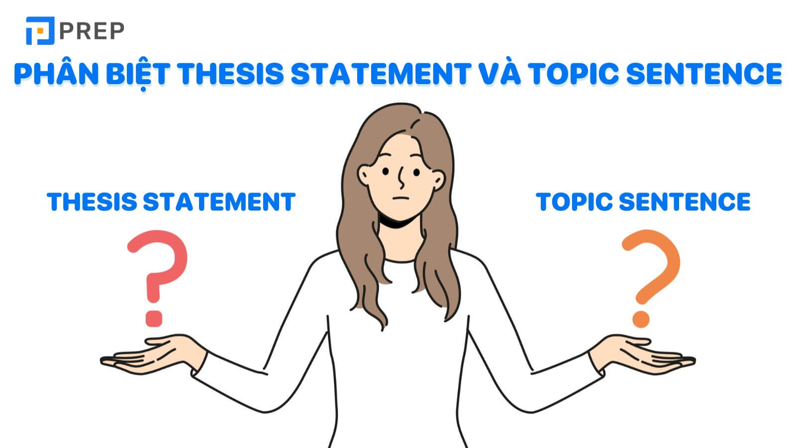 Phân biệt Thesis statement và Topic Sentence