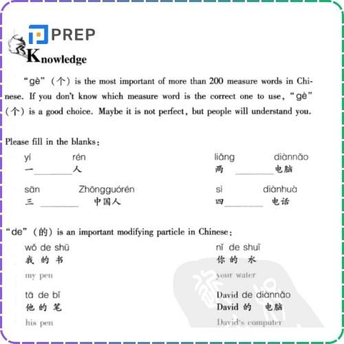 Phần chú thích ngữ pháp
