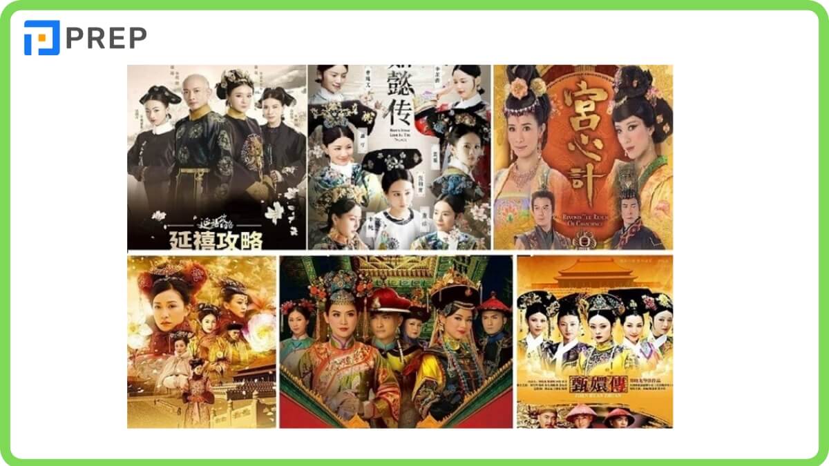Phim cung đấu - thể loại phim bộ Trung Quốc hấp dẫn