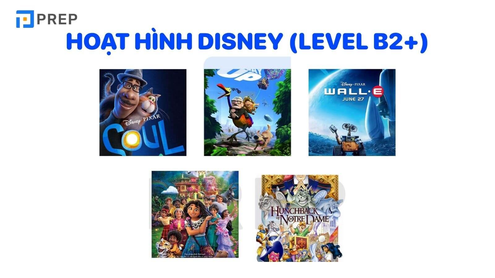 phim hoạt hình tiếng Anh