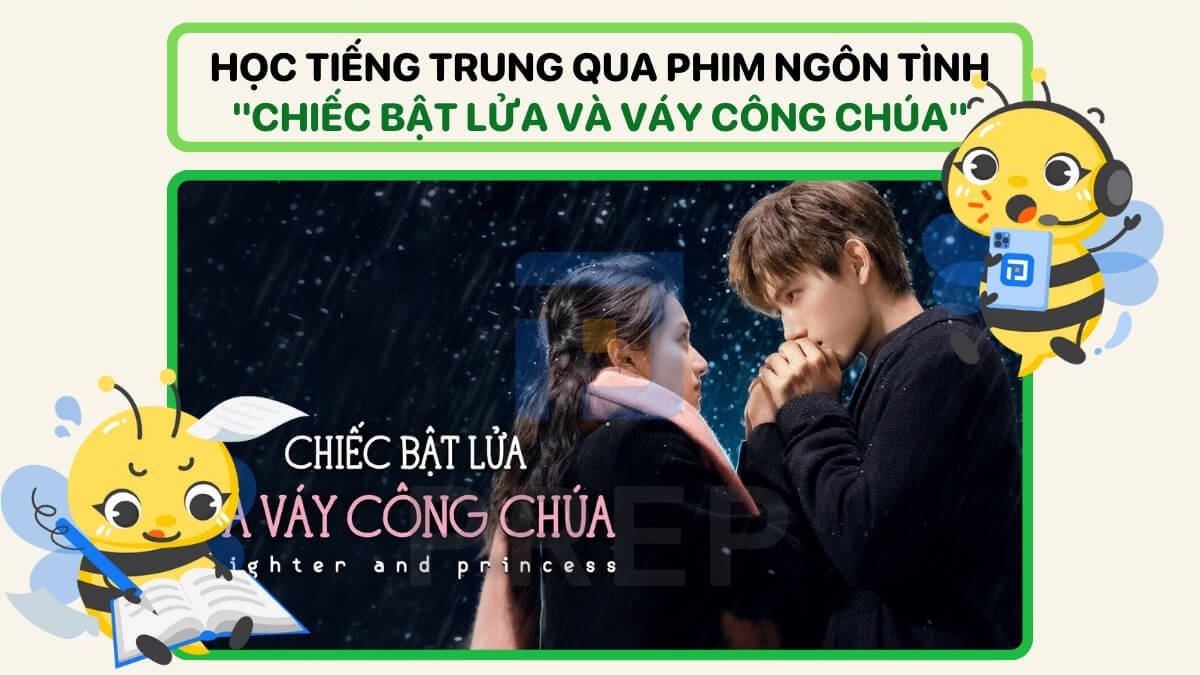 Phim ngôn tình Trung Quốc "Chiếc bật lửa và váy công chúa"