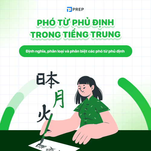 Phó từ phủ định trong tiếng Trung