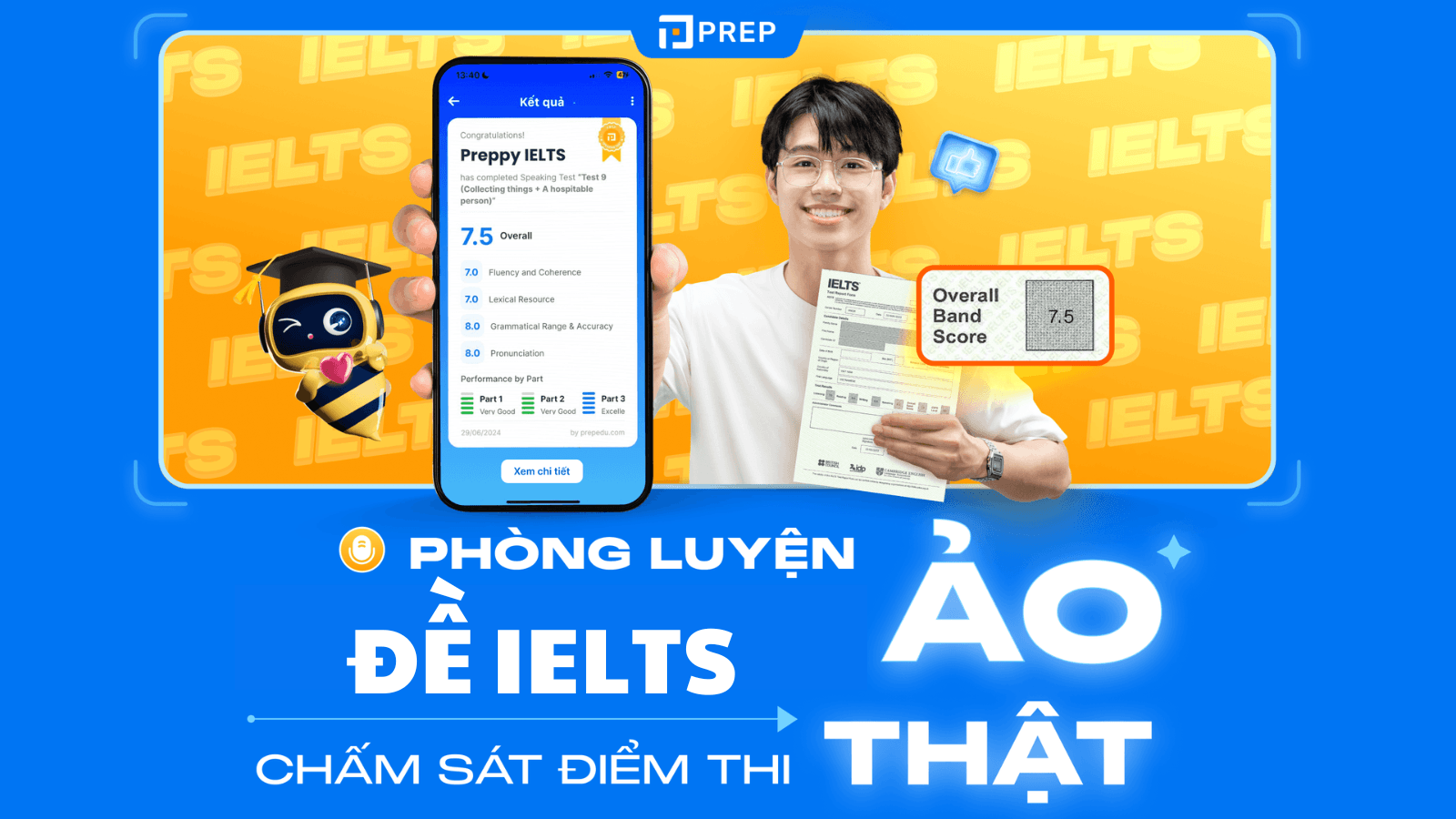 Phòng luyện ảo IELTS - luyện phòng ảo - nâng band điểm thật