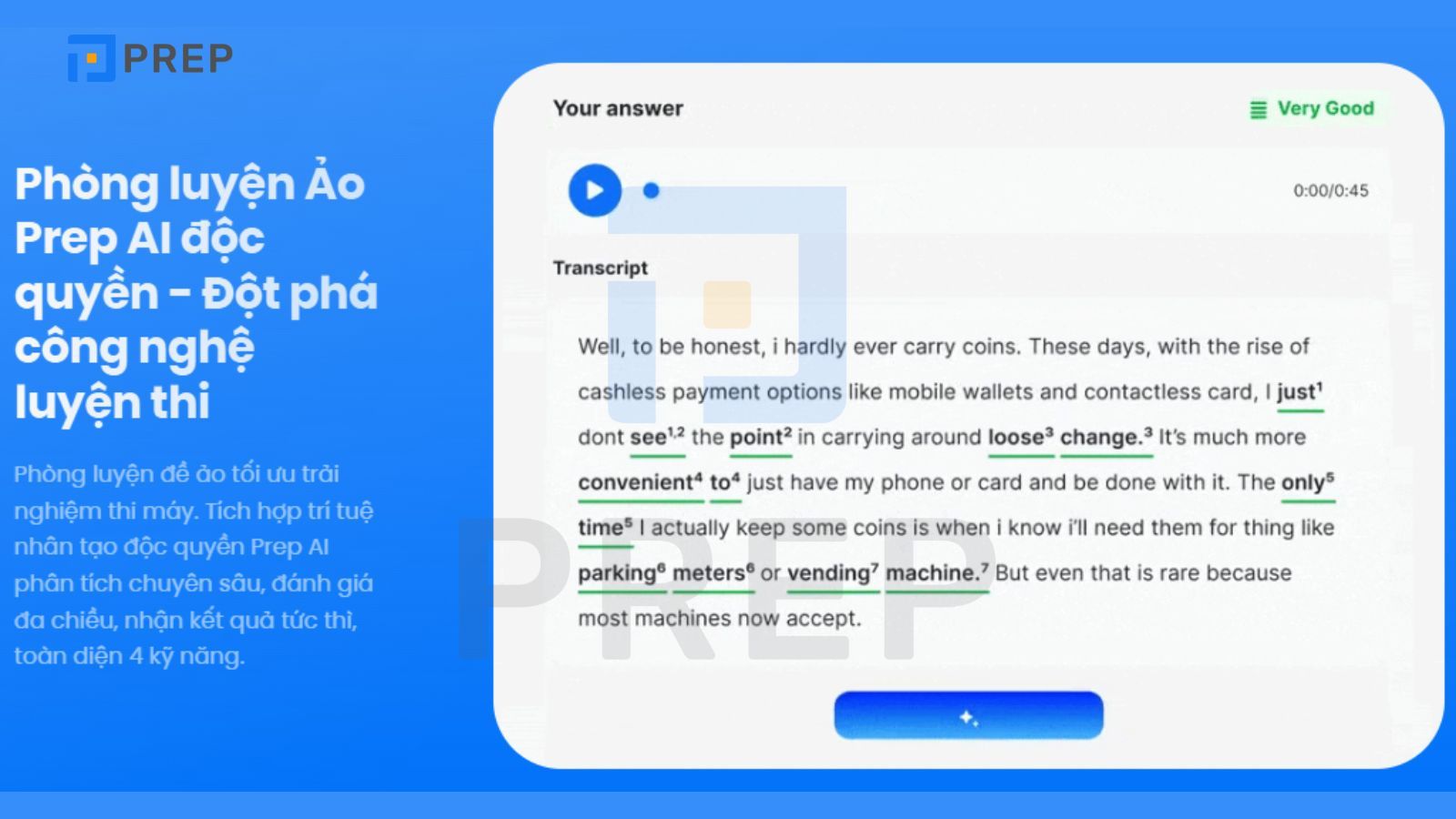 Luyện tập dạng bài IELTS Reading Multiple Choice tại PREP