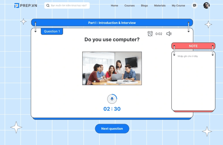 Phòng Speaking ảo để luyện IELTS Speaking hiệu quả