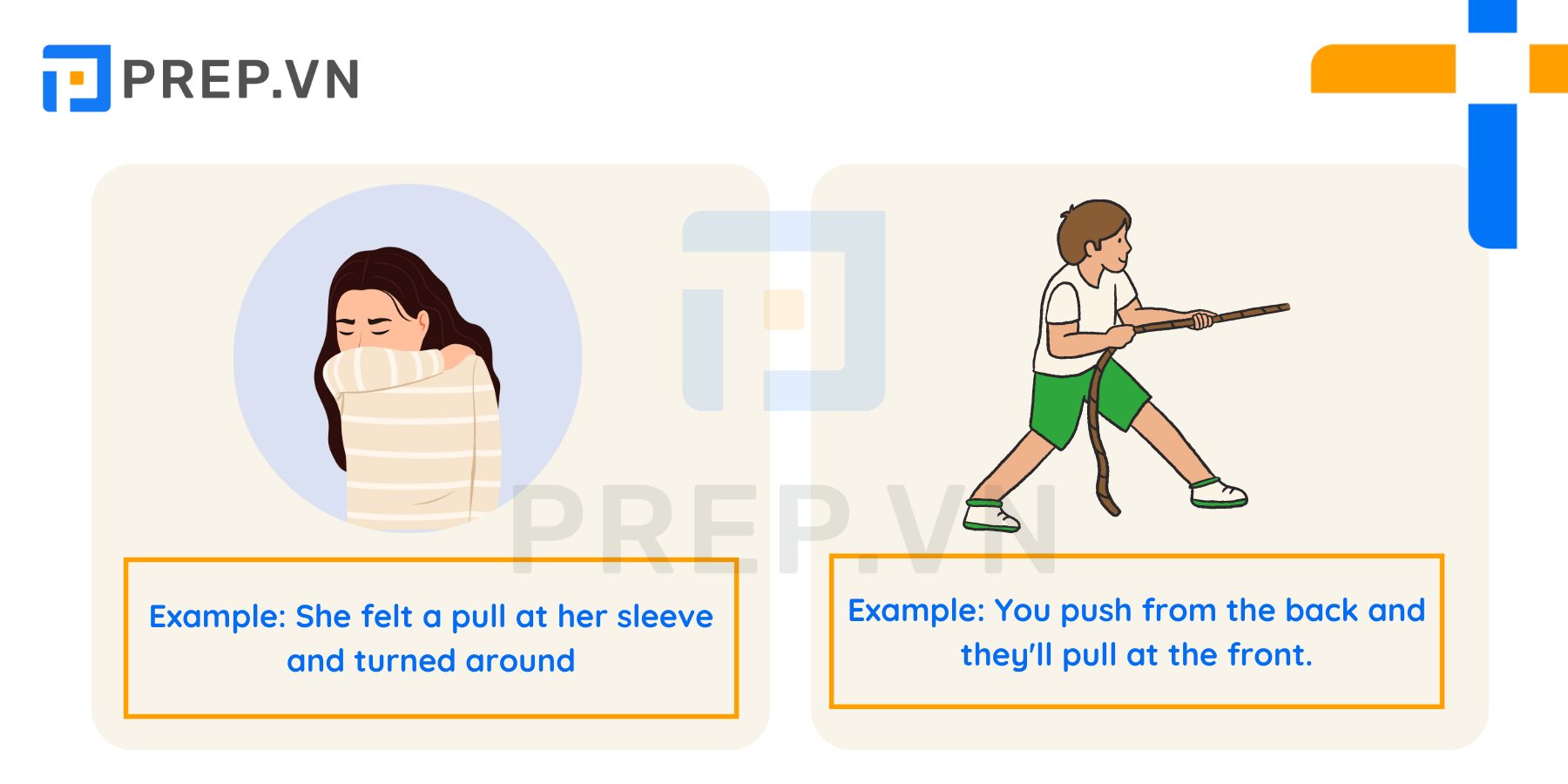 Pull at