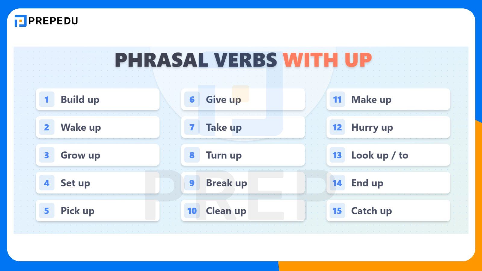 Phrasal verb với up thông dụng nhất