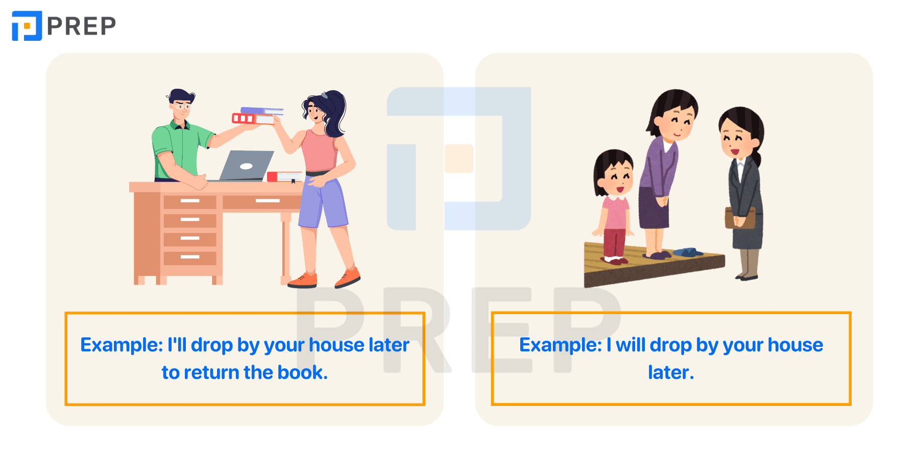 Phrasal Verb với Drop phổ biến trong tiếng Anh