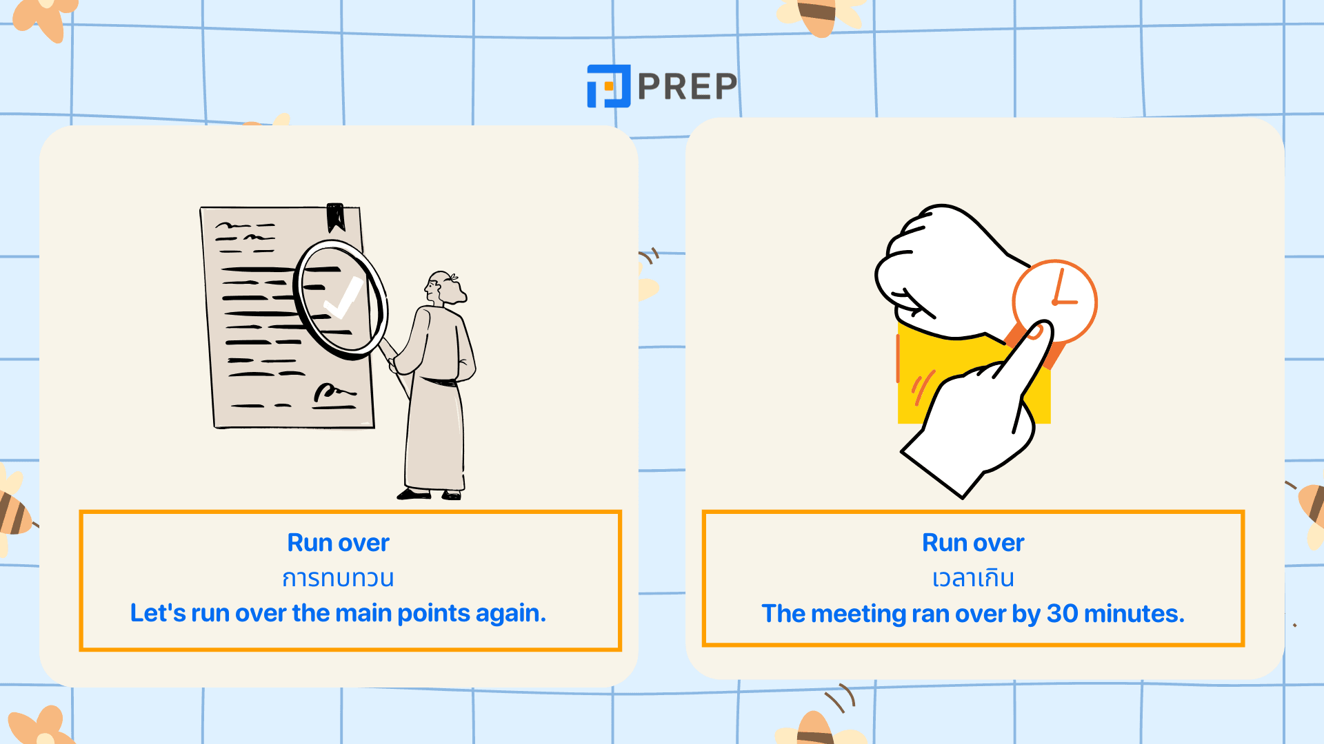 Phrasal Verbs Run รวมคำแปลและตัวอย่างเข้าใจง่าย ใช้ได้จริง!