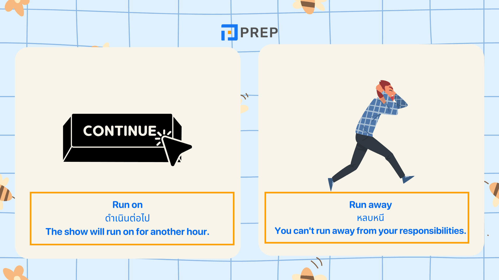 Phrasal Verbs Run รวมคำแปลและตัวอย่างเข้าใจง่าย ใช้ได้จริง!