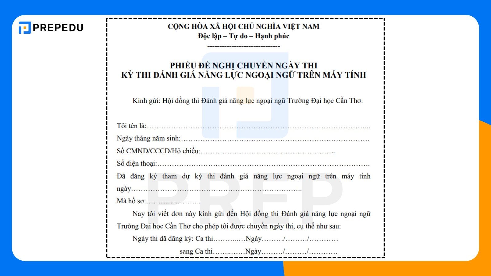 Phúc khảo, hoãn thi và nhận chứng chỉ VSTEP Đại học Cần Thơ