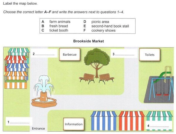 Dạng bản đồ trong Map Labelling điền tên địa điểm